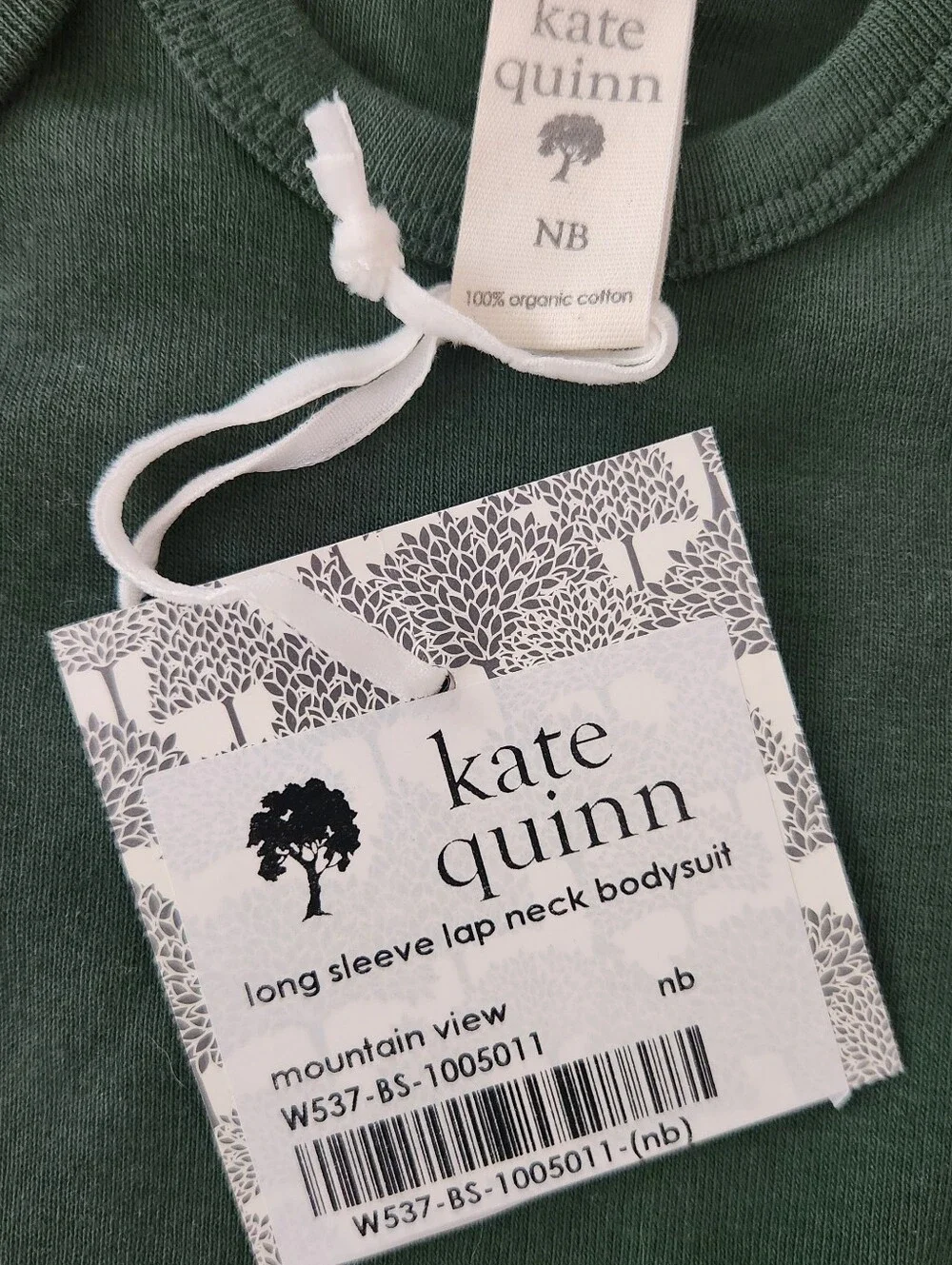 NWT Kate Quinn Long Sleeve Bodysuit